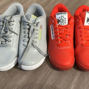 Princess Reebok size 5 Sneakers!!